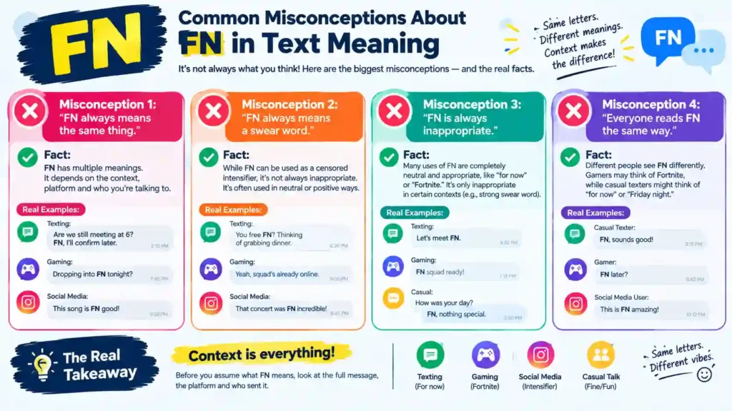Common Misconceptions About FN in Text Meaning
