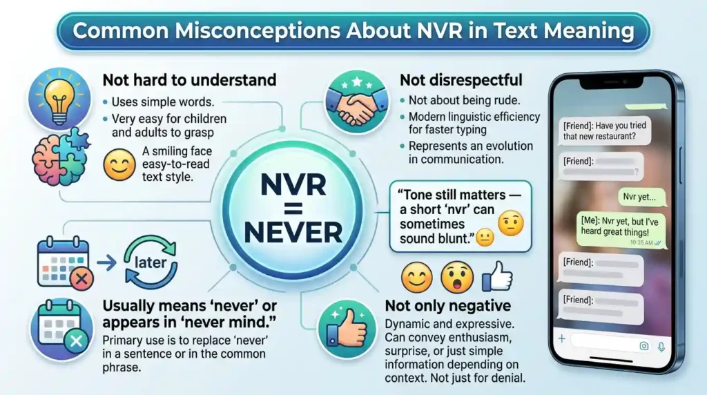 Common Misconceptions About NVR in Text Meaning