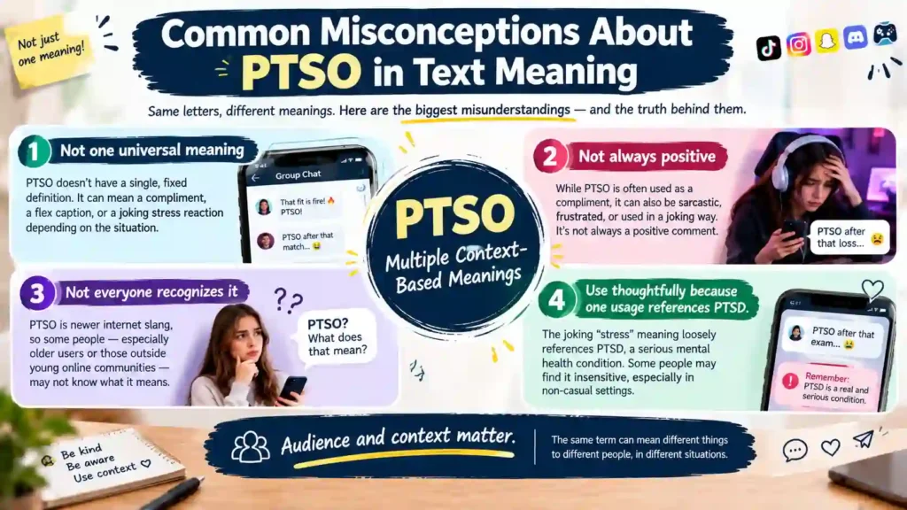 Common Misconceptions About PTSO in Text Meaning
