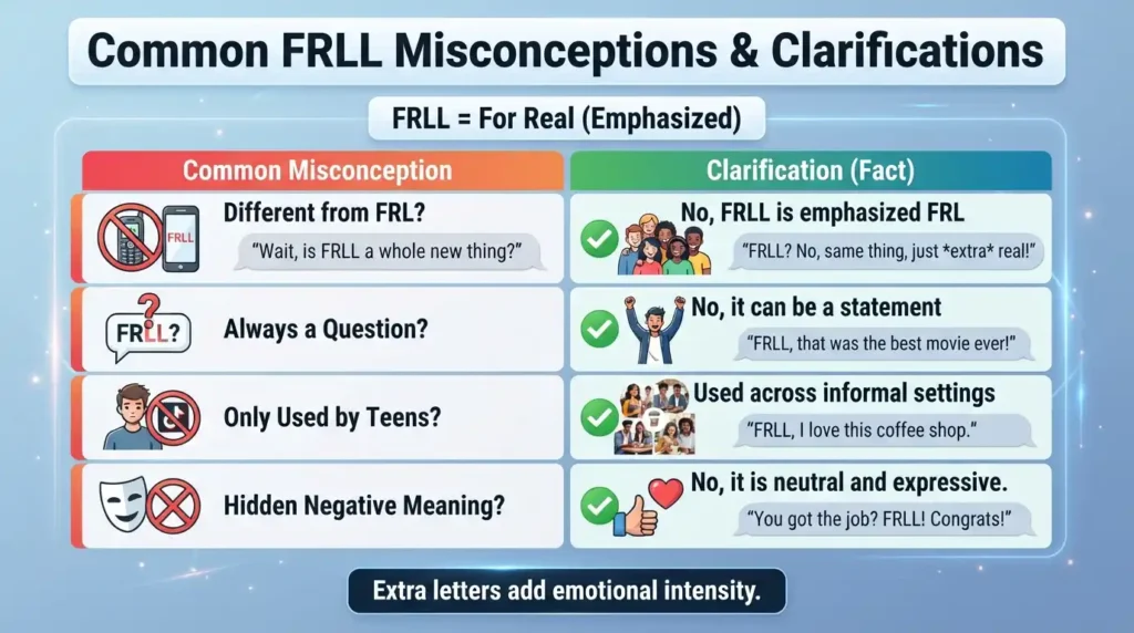 Common Misconceptions & Clarifications
