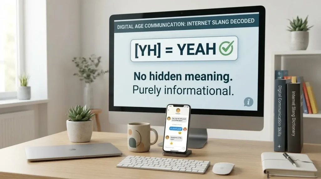 Does YH in Text Meaning Have a Hidden Meaning