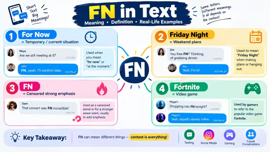 FN in Text Meaning: Definition & Real-Life Examples