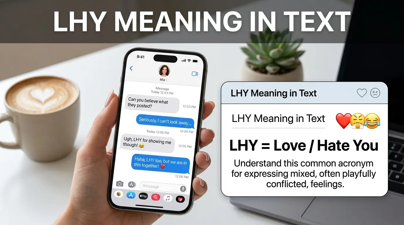 LHY Meaning in Text