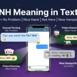 NH Meaning in Text