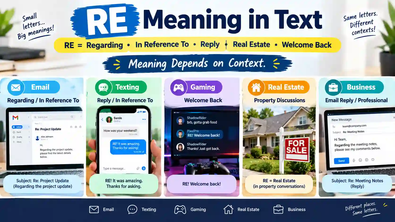 RE Meaning in Text