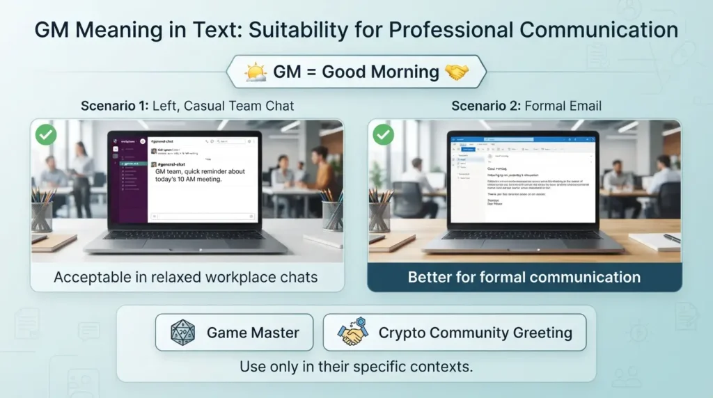 Suitability for Professional Communication