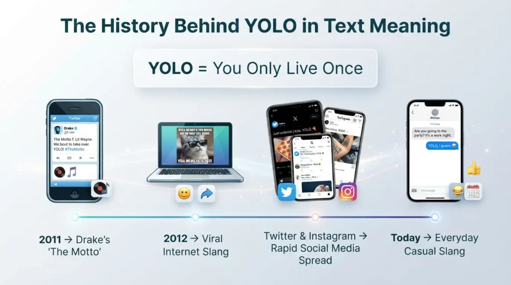 The History Behind YOLO in Text Meaning