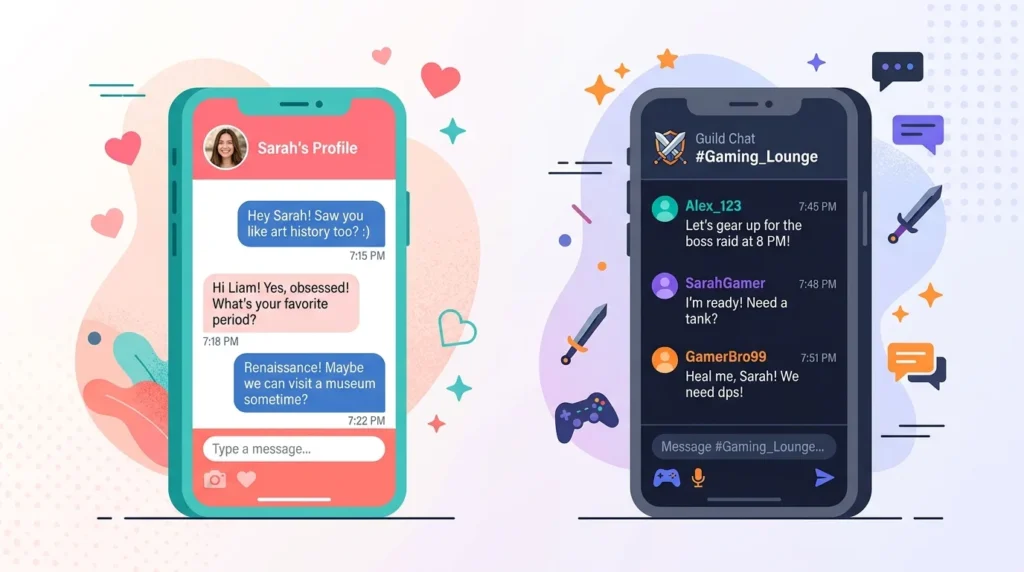 Usage in Online Communities & Dating Apps