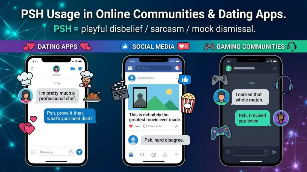 Usage in Online Communities & Dating Apps