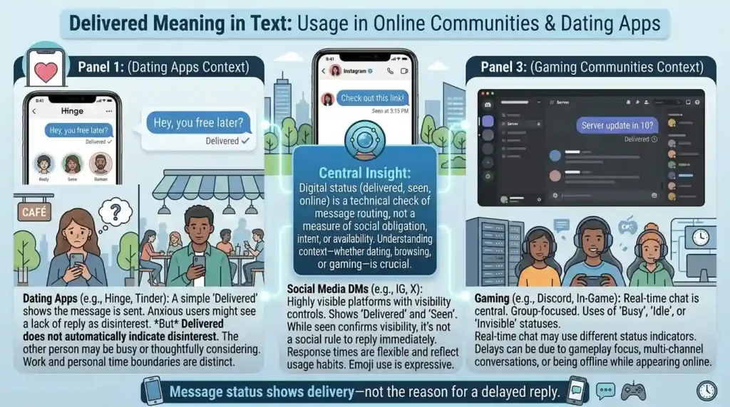 Usage in Online Communities & Dating Apps