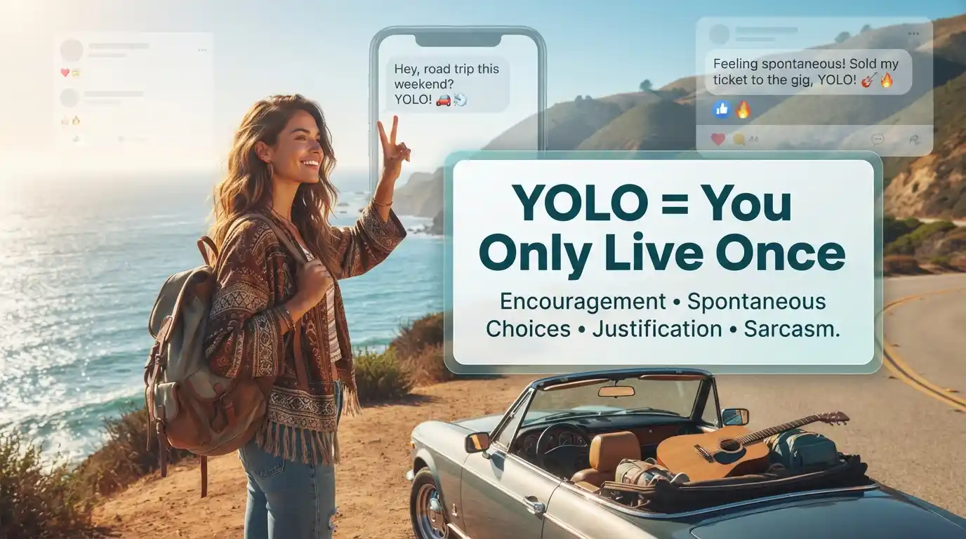 YOLO Meaning in Text