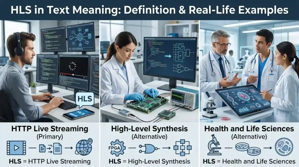 HLS in Text Meaning: Definition & Real-Life Examples