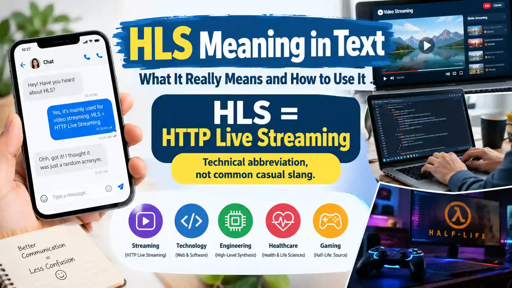 HLS Meaning in Text