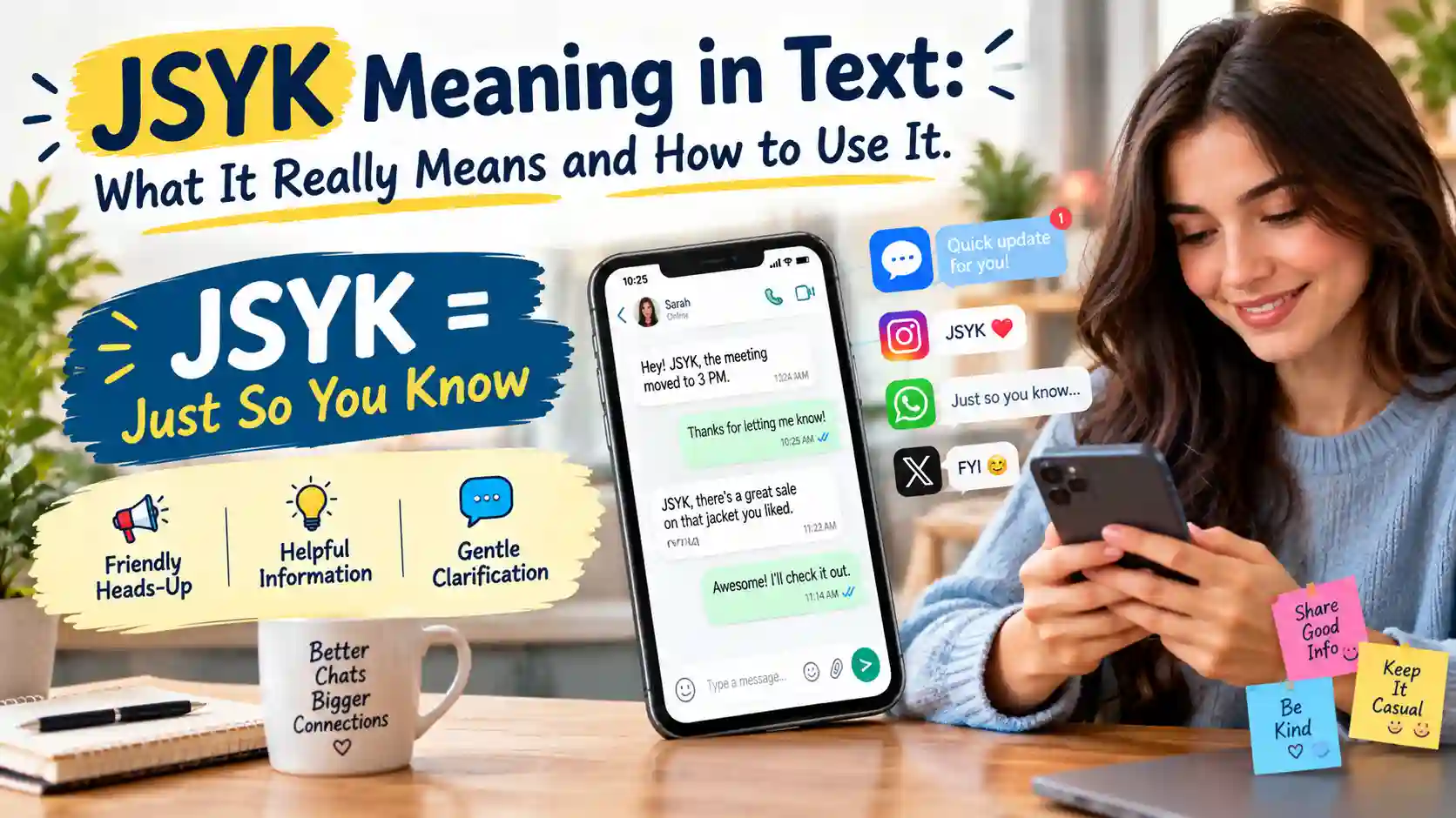 JSYK Meaning in Text