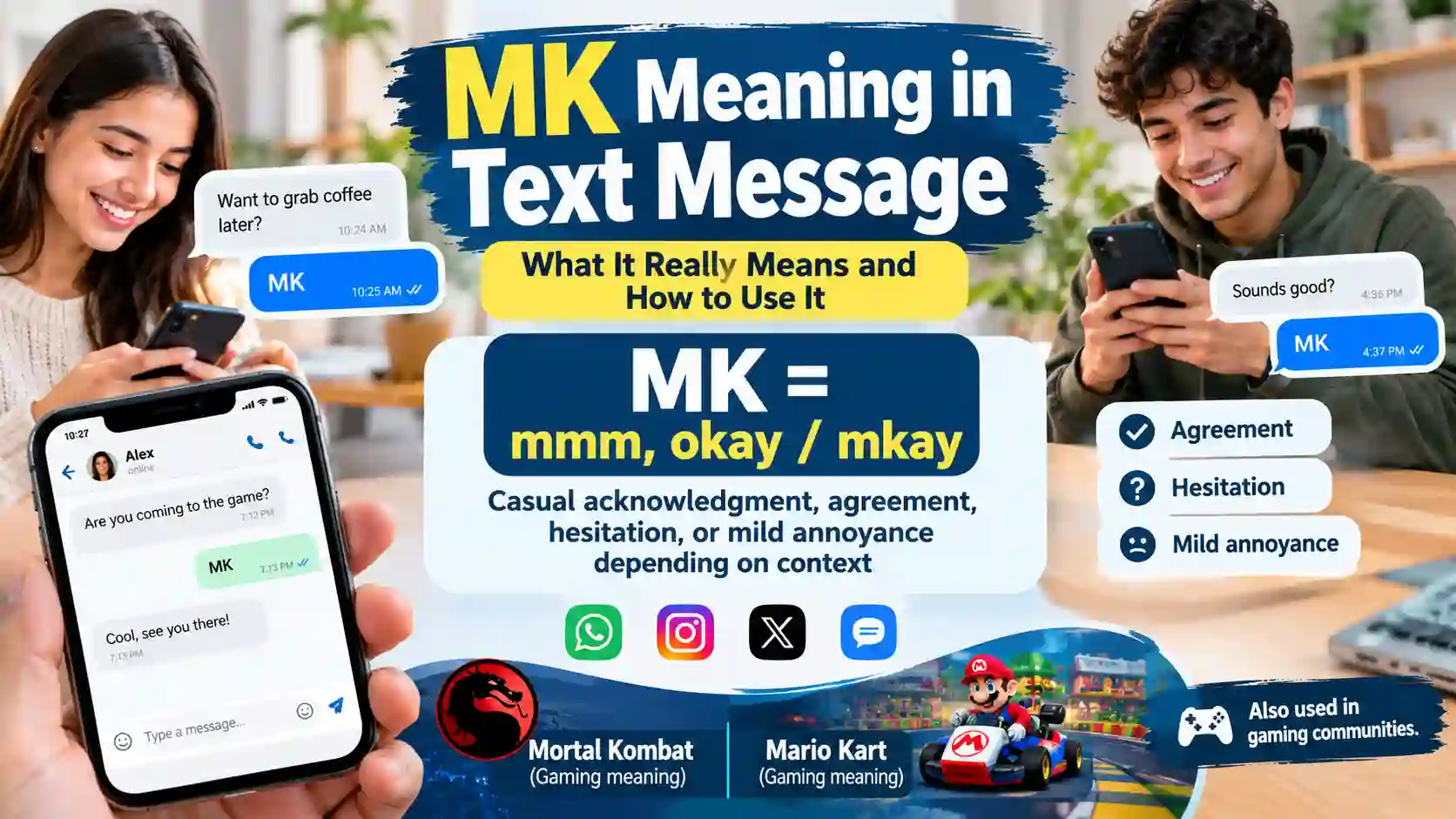 MK Meaning in Text Message